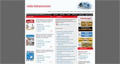 Desktop Screenshot of indiainfrastructure.com